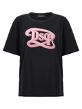 Black Logo print t-shirt 1