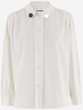 White Clip Details Shirt 1
