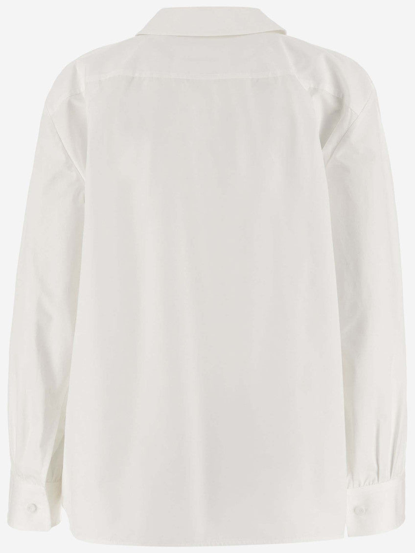 White Clip Details Shirt 2