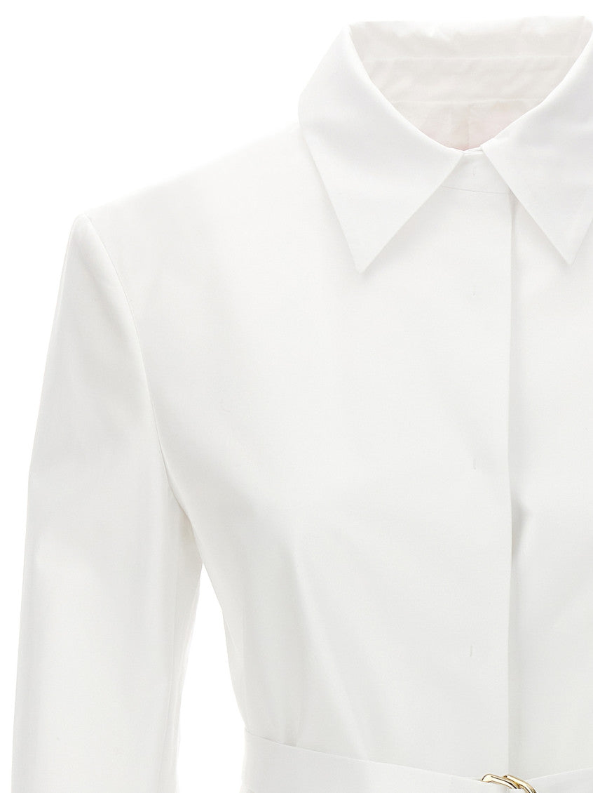White Valentino Belt Jacket 3