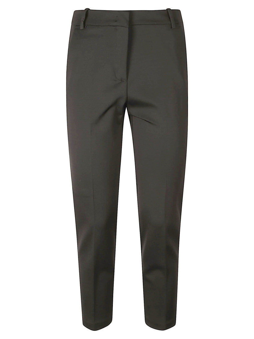 Black Cropped Leg Pant 1