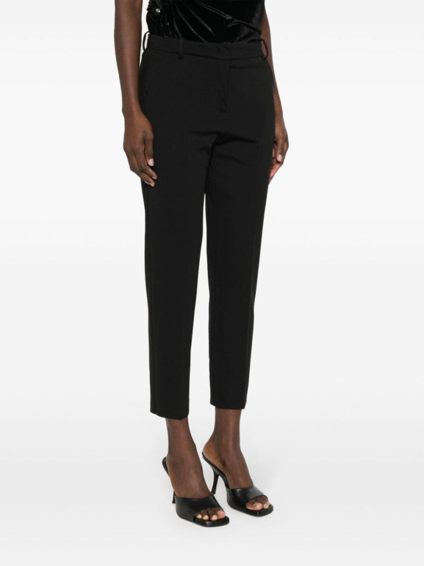 Black Cropped Leg Pant 5
