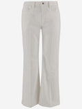White Flared Jeans 1