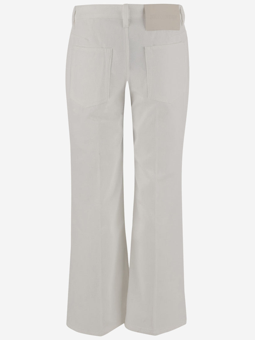 White Flared Jeans 3