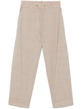 Beige Wool Pants 1