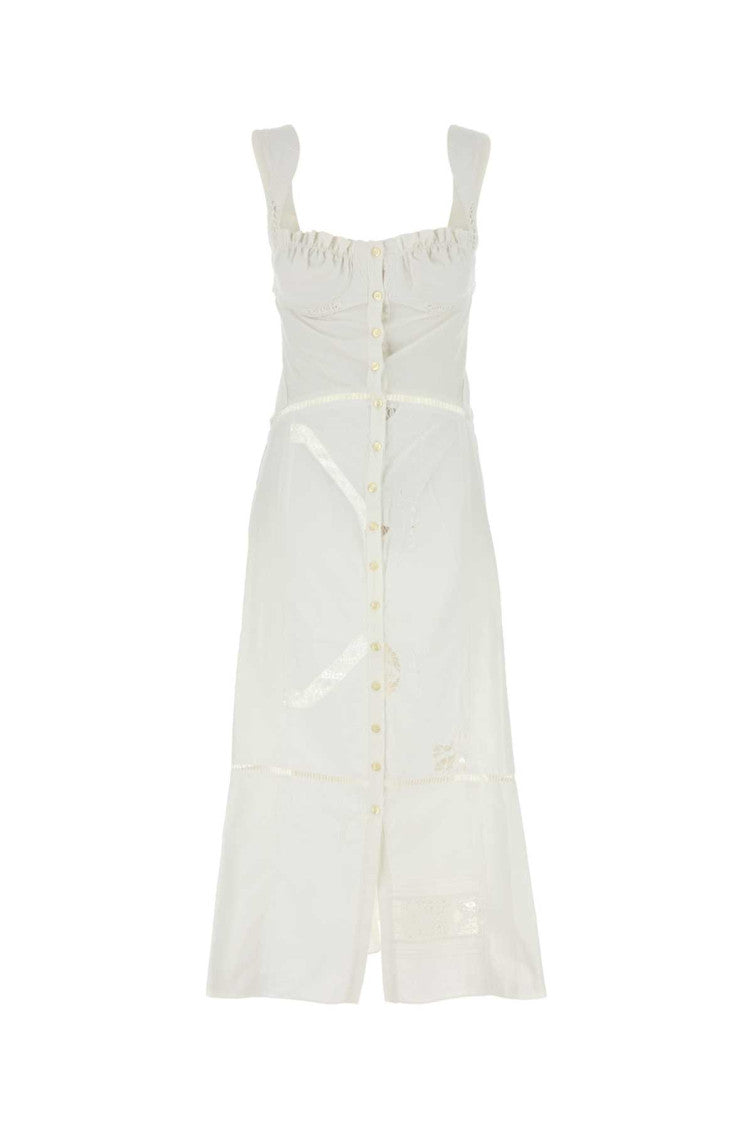 White cotton dress 1