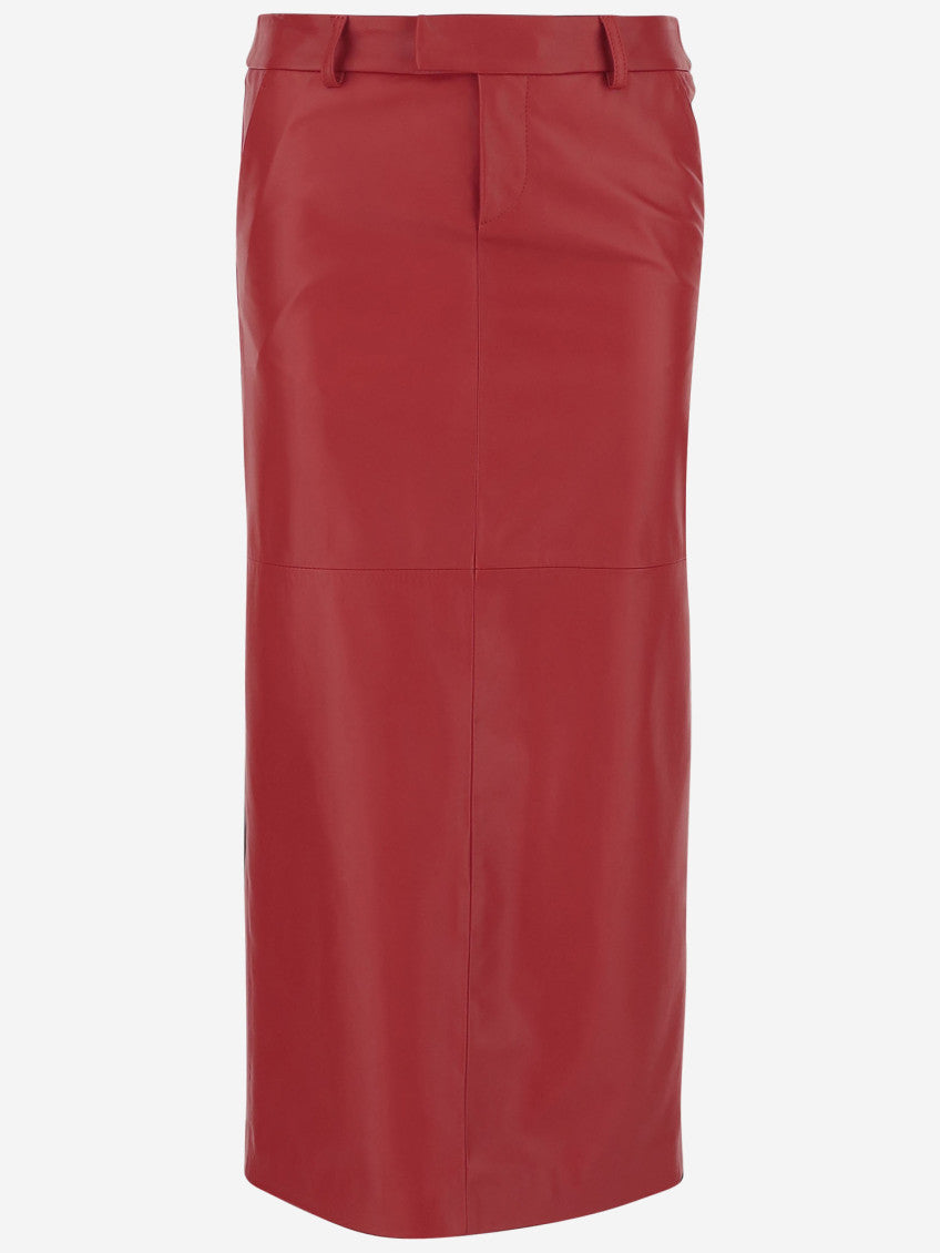 Red 'Loren' skirt 1