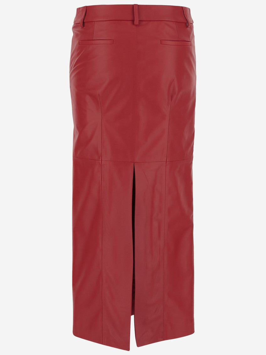 Red 'Loren' skirt 2