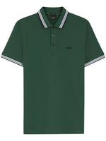 Green Cotton Logo Polo 1