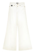 White Wide Leg Jeans 1
