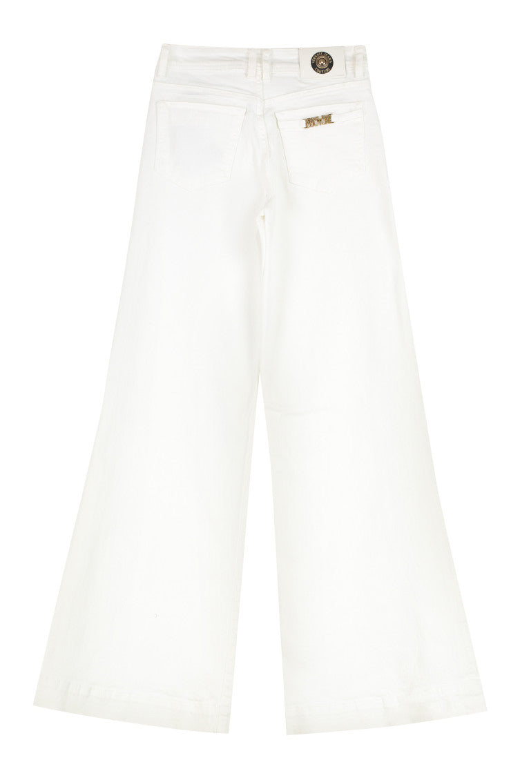 White Wide Leg Jeans 2
