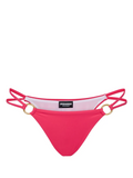 Fuchsia Pink Cut Out Bottom Bikini 1