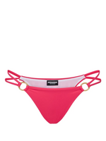 Fuchsia Pink Cut Out Bottom Bikini 1