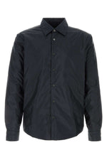 Midnight Blue Polyester Luke Shirt 1