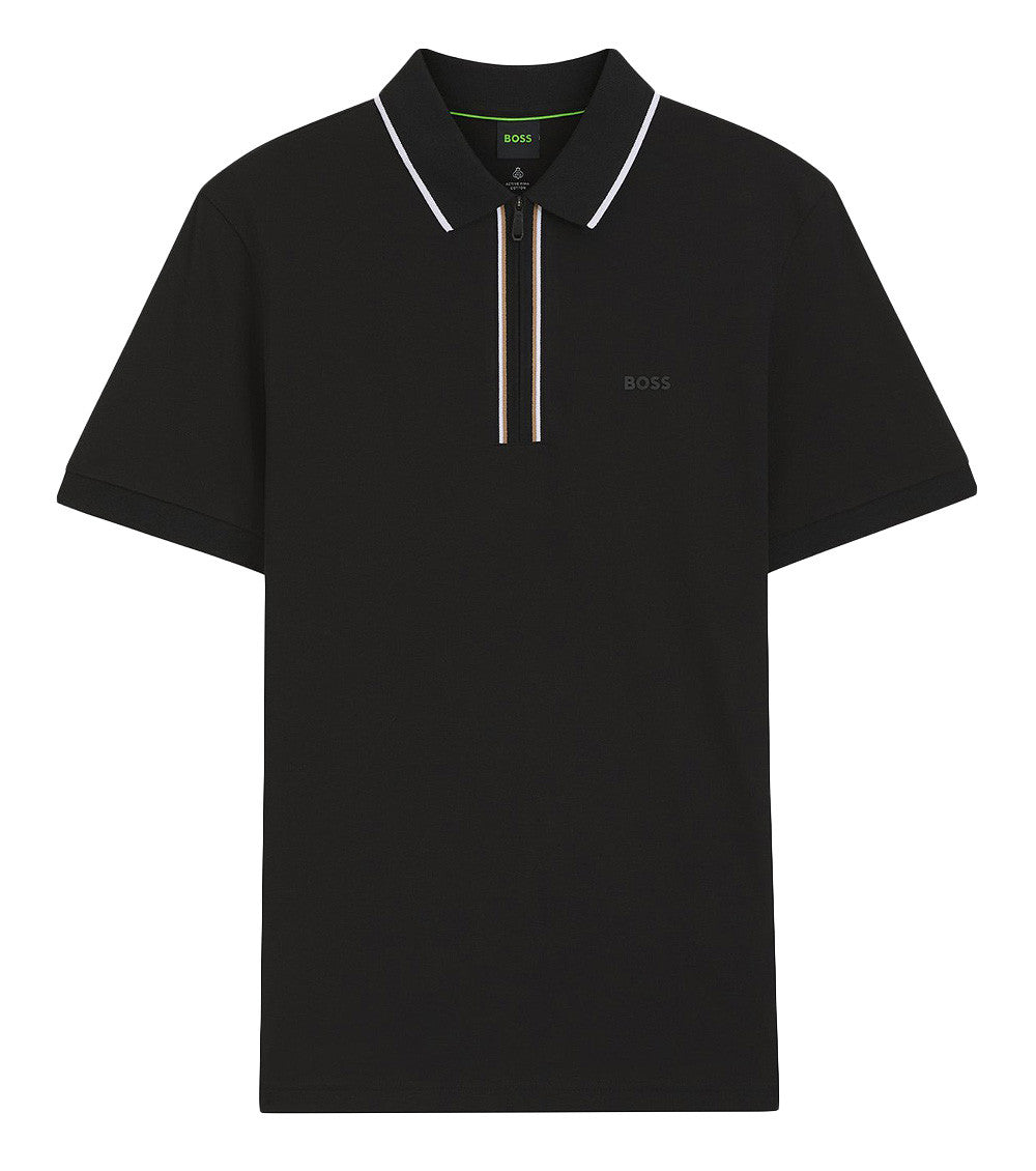 Black Logo Polo 1