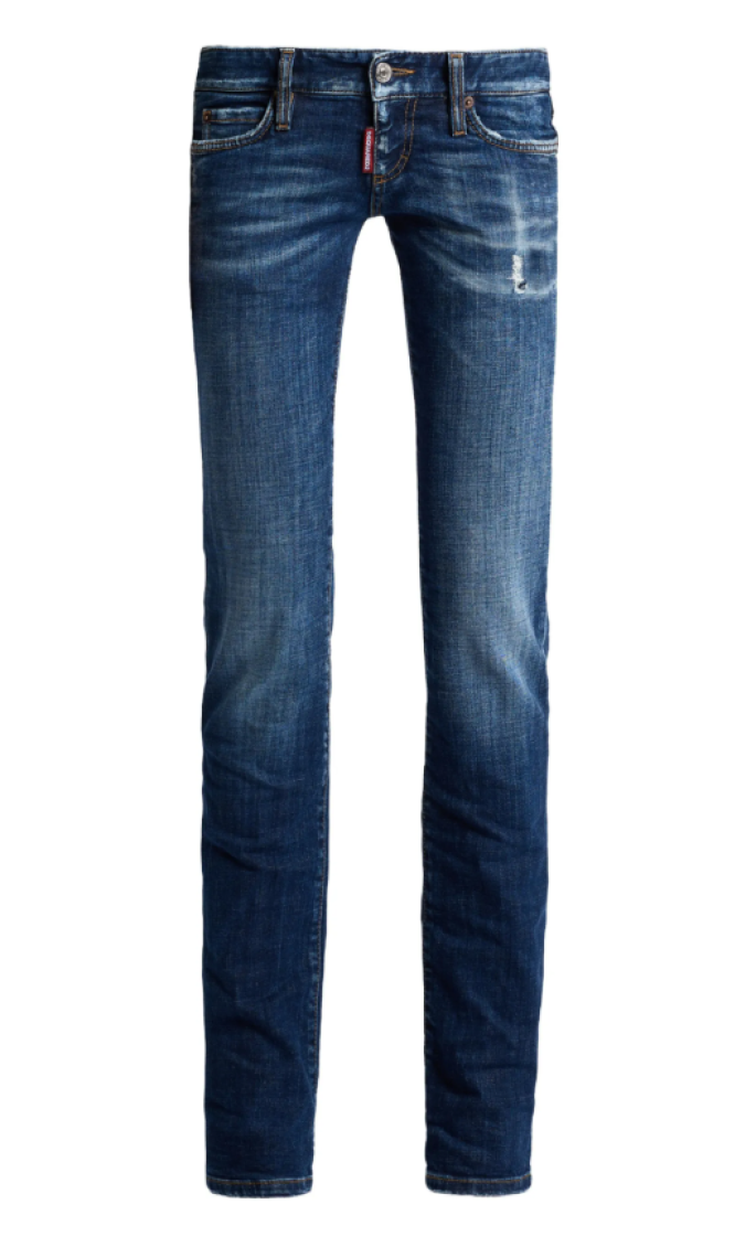 Blue Skinny Fit Denim Jeans 1