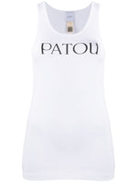 White Logo Cotton Top 1