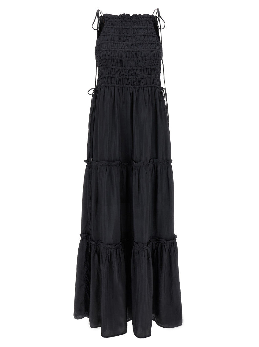 Black 'Smock Tie' Dress 1