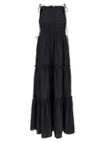 Black 'Smock Tie' Dress 1