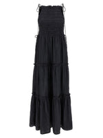Black 'Smock Tie' Dress 1