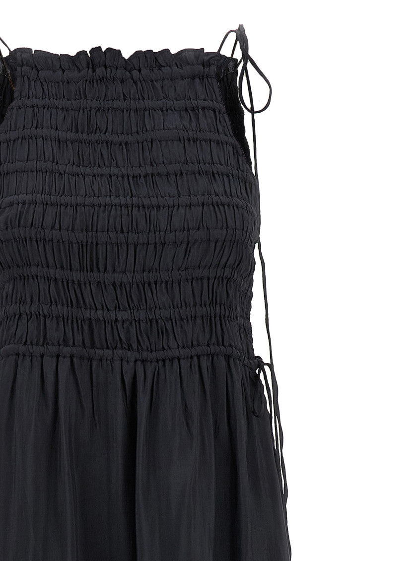 Black 'Smock Tie' Dress 3