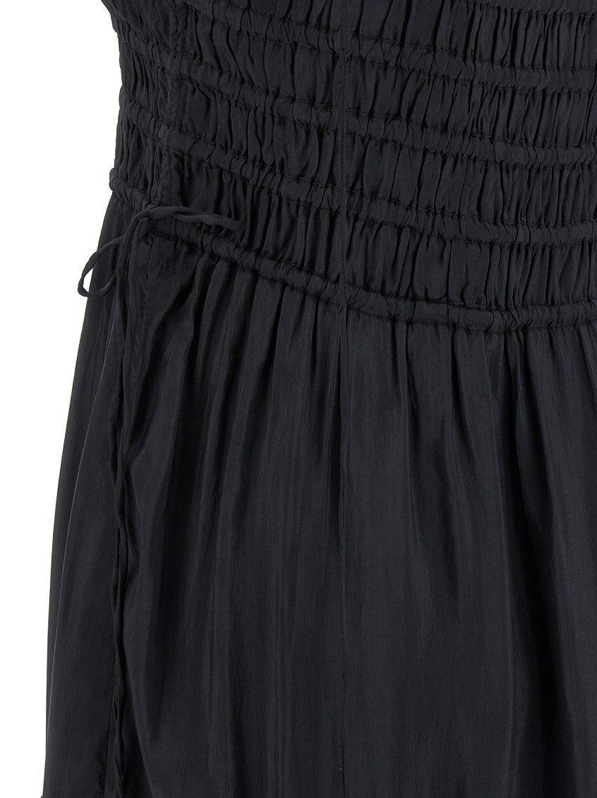 Black 'Smock Tie' Dress 4