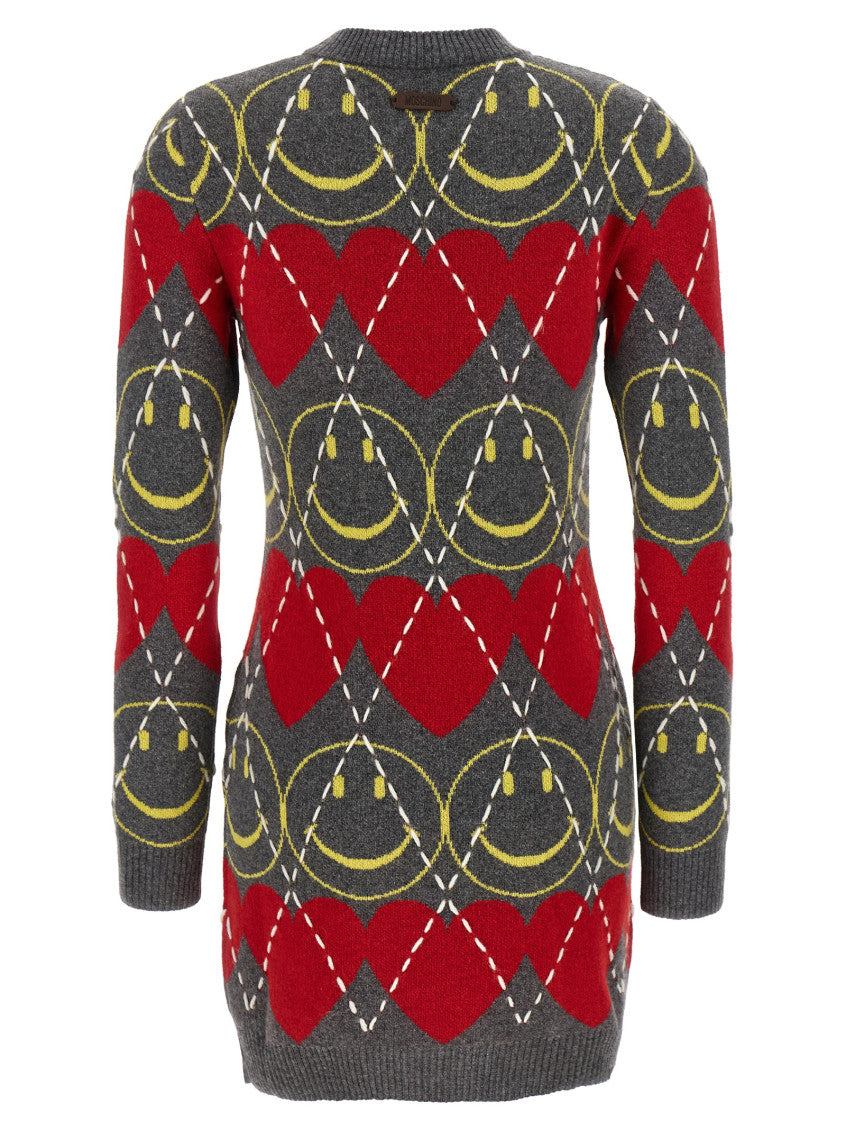 Multicolor 'Smiley®' wool dress 2