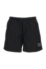 Black Relaxed Swim Shorts 1