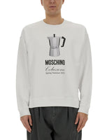White Crew Neck Sweatshirts 1