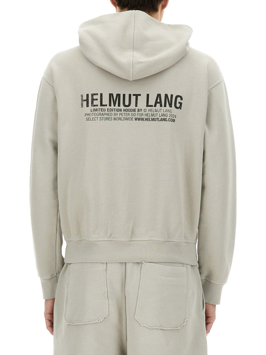 Grey Graphic Relaxed Hoodies 3