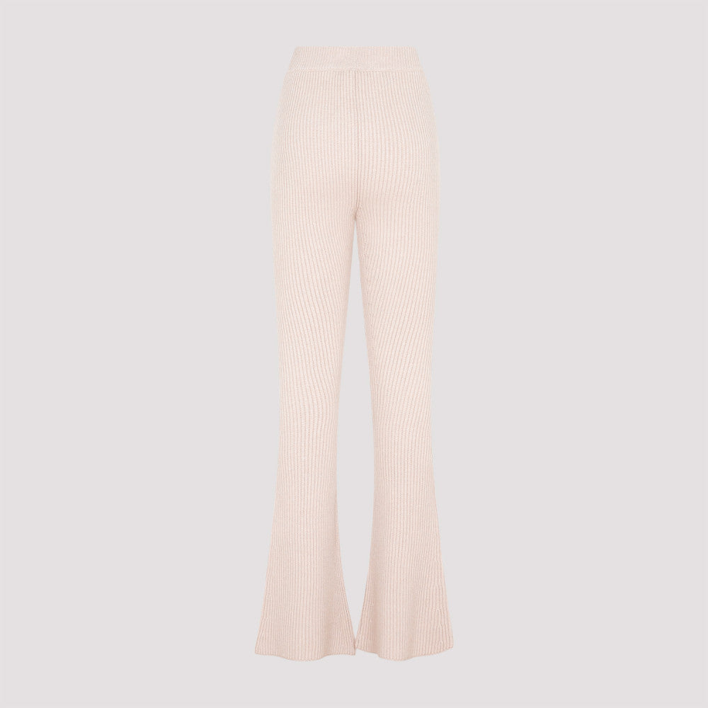 Natural Fleece Wool Flare  Pant 4