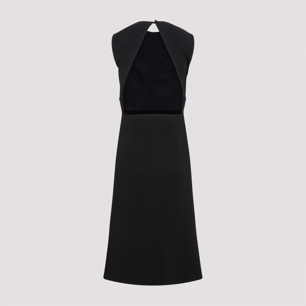 Black Mirto Polyester Dress 4
