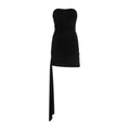 Black Viscose Mini Dress 1