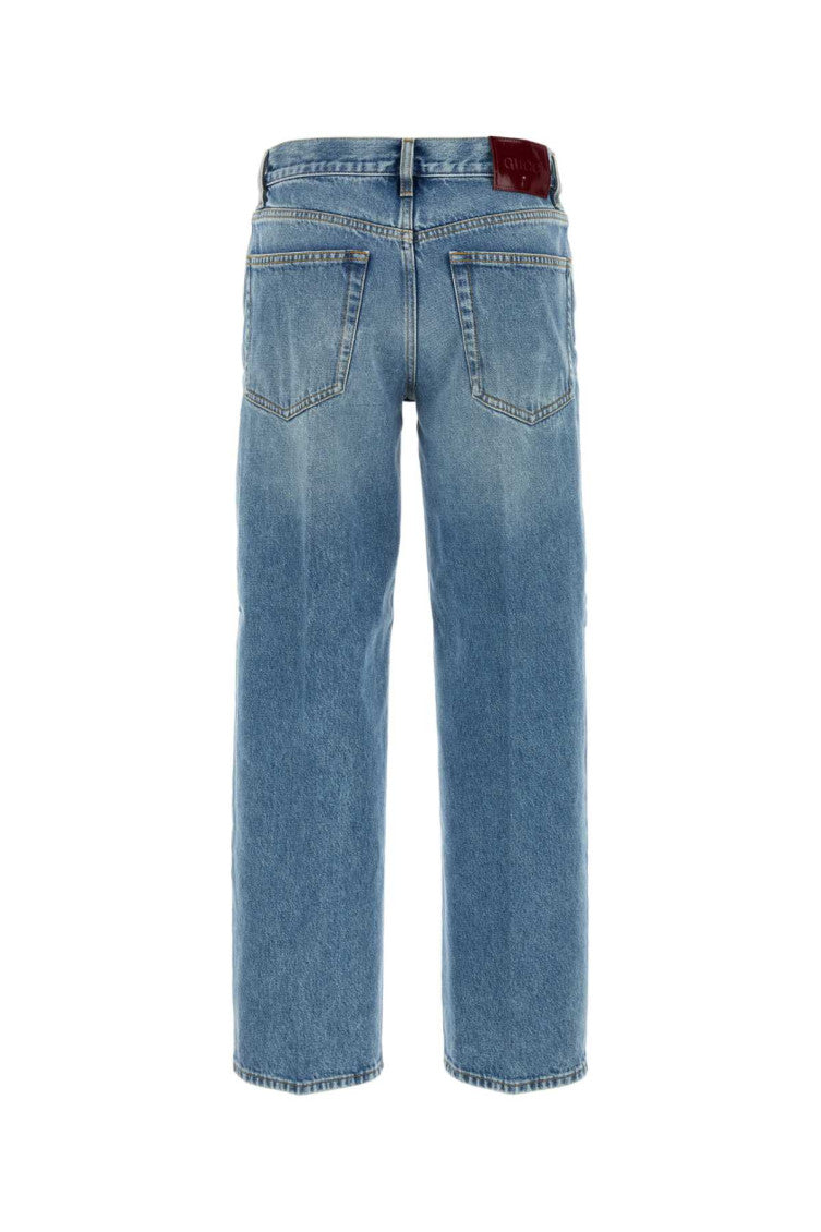 Light Blue Straight fit Jeans 2