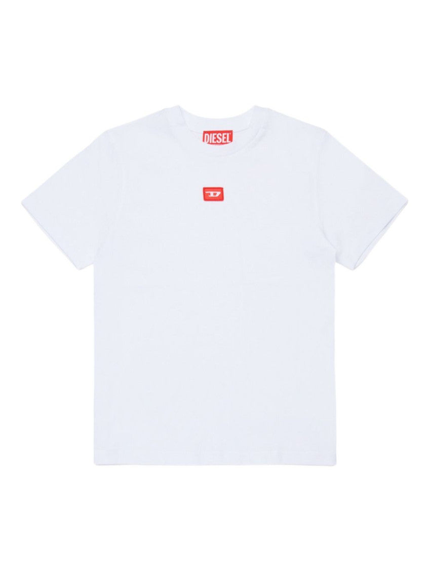 Boys White Logo T-shirt 1