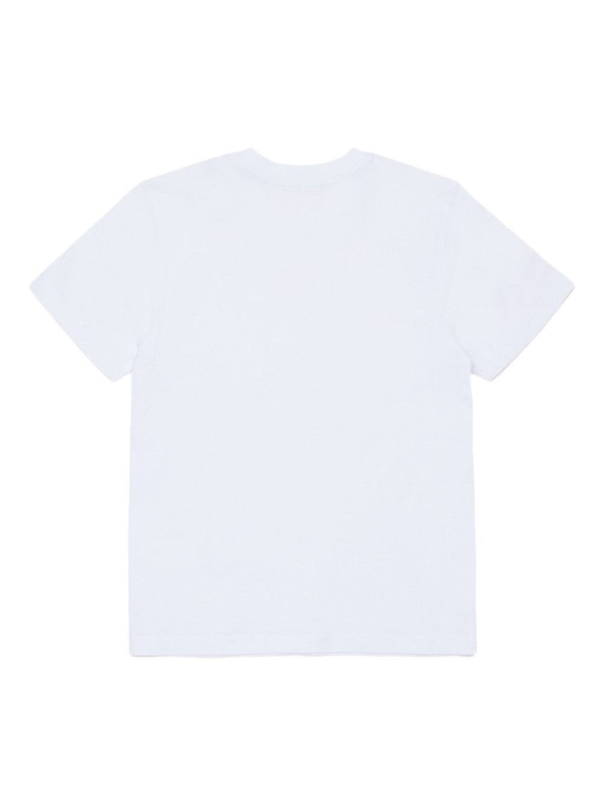 Boys White Logo T-shirt 4