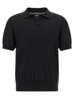 Black Shirt Collar Polo 1