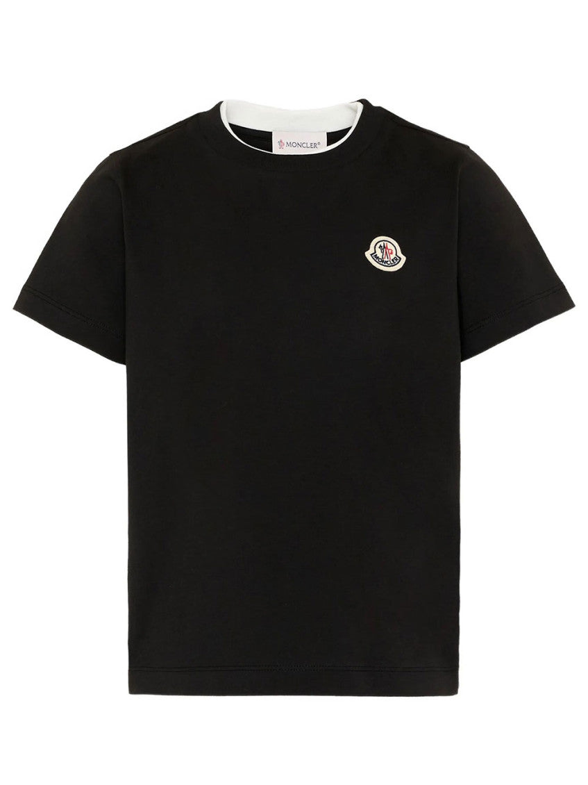Boys Black Logo T-Shirt 1