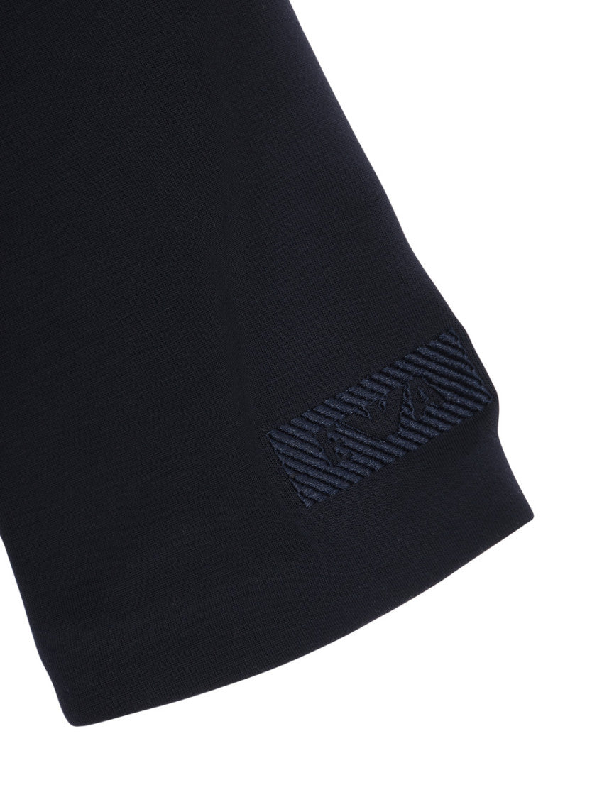 Boys Navy Blue Solid Blazer 3