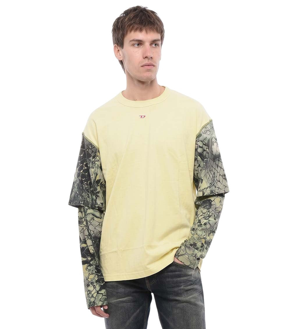 Yellow Animal Print T-Shirt 1