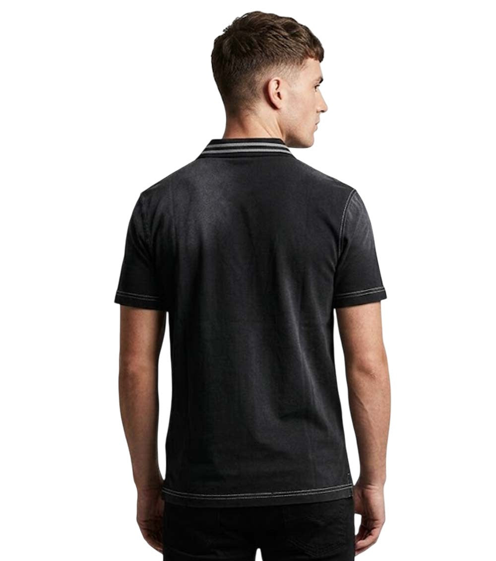 Black Shirt Collar Polo 2