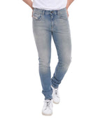 Blue Slim Mid Rise Jeans 1