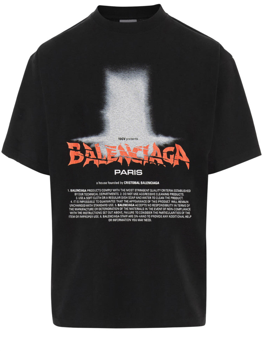 Black Crew Neck T-Shirt 1