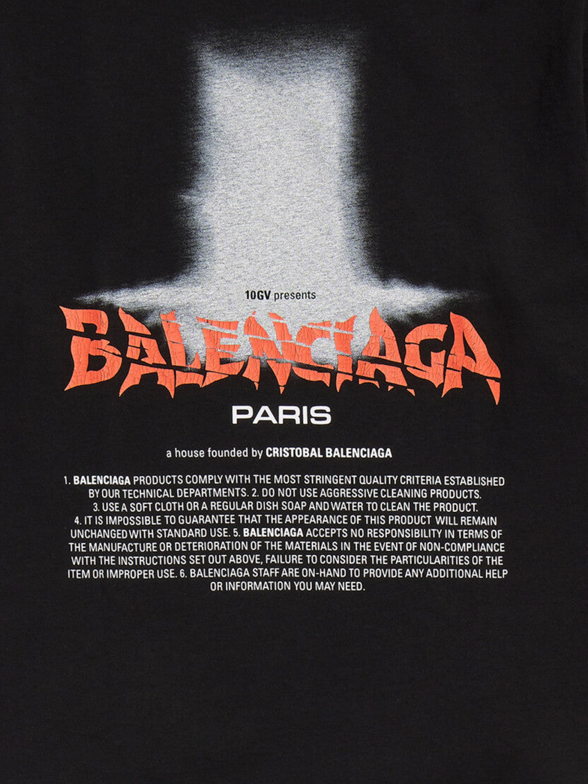 Black Crew Neck T-Shirt 3