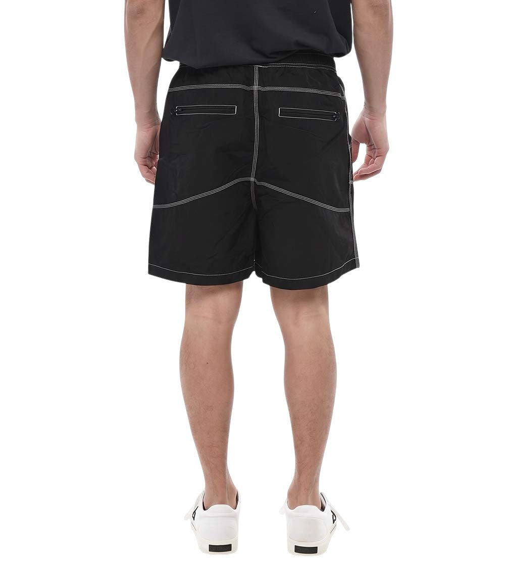 Black Solid Regular Short 2