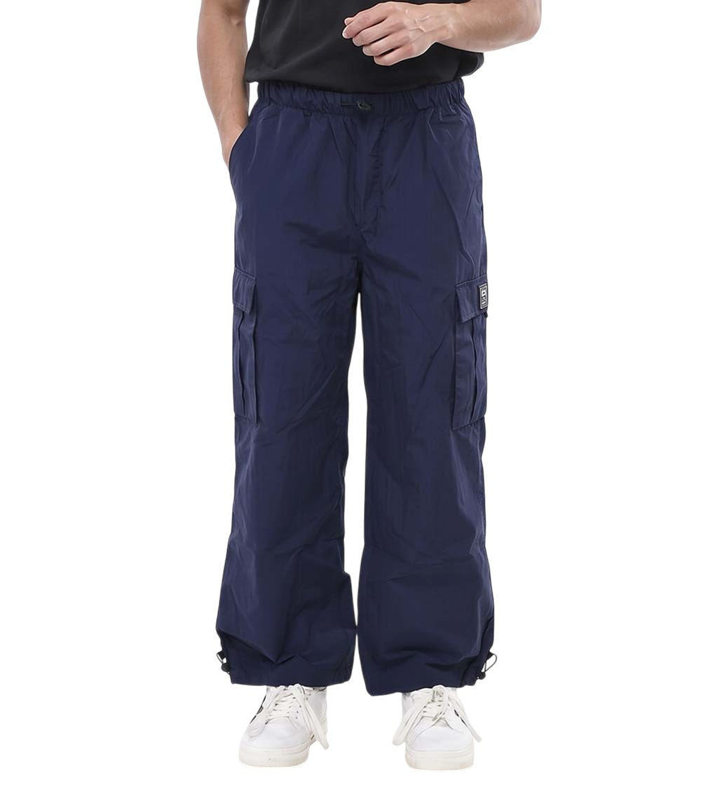 Deep Blue Relaxed Cargo Pants 1