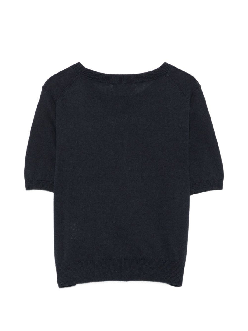Black Crew Neck T-Shirt 2