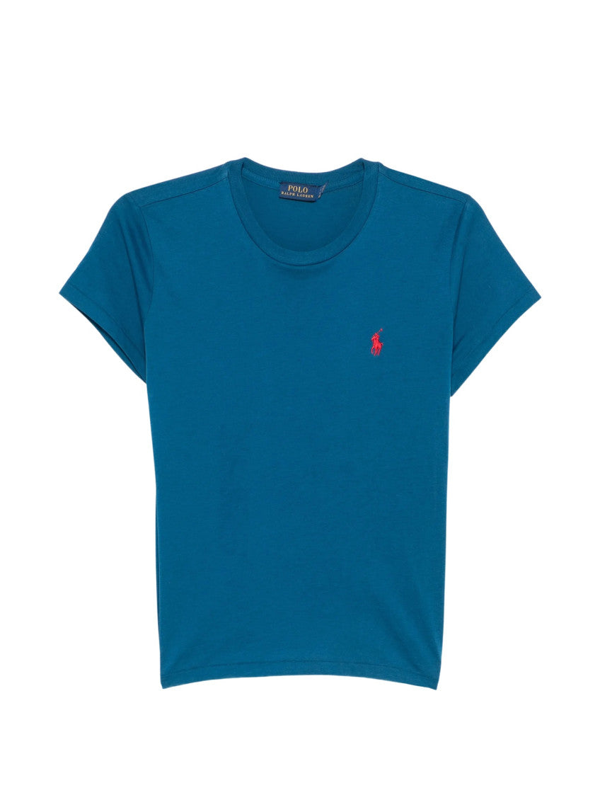 Navy Logo Crew Neck T-Shirt 1