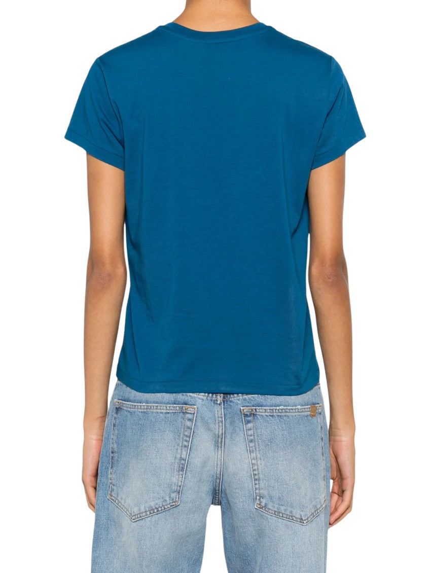 Navy Logo Crew Neck T-Shirt 3