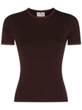 Maroon Crew Neck T-Shirt 1